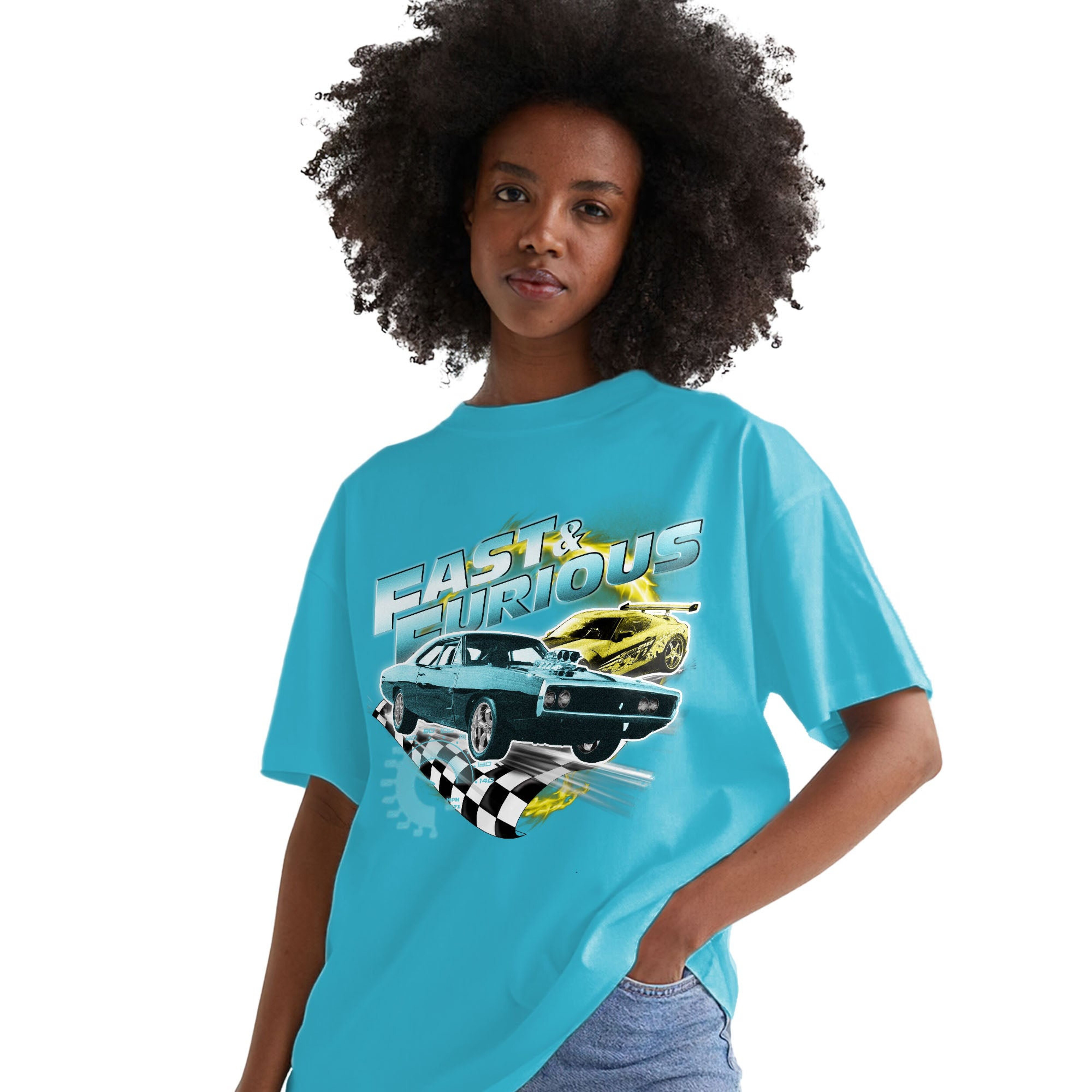 Street Racing Shirt Match Jordan 5 Aqua Shirt In Color Turquoise