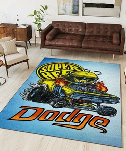 Super Bee Dodge Hot Rod Rug for Home Decoration