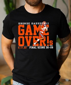 Syracuse Orange Football Oronde Gadsden II Game Over 9-17-22 T-Shirt - Fan Gift
