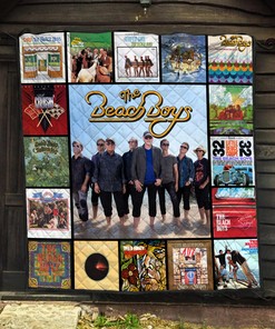 The Beach Boys Rock Band Quilt Blanket - Perfect Gift for Rock Music Lovers