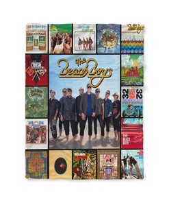 The Beach Boys Rock Band Quilt Blanket - Perfect Gift for Rock Music Lovers