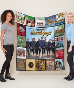 The Beach Boys Rock Band Quilt Blanket - Perfect Gift for Rock Music Lovers