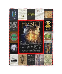 The Hobbit The Lord Of The Rings Quilt Blanket - Must-have for Fans of the Film Series
