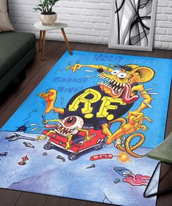The House Is Yours, Rat Fink Rug - Show Off Your Unique Style
