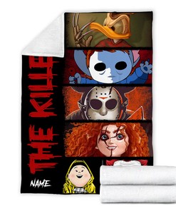 The Killers Blanket - Cartoon Cosplay Horror Characters Blanket - Horror Throw - Scary Movie