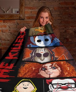 The Killers Blanket - Cartoon Cosplay Horror Characters Blanket - Horror Throw - Scary Movie