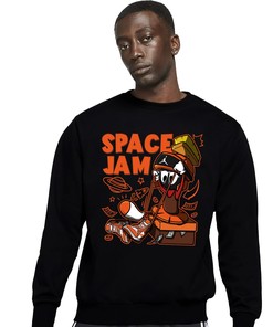 The Martian Marvin Unisex Sweatshirt Match 1s High OG Starfish