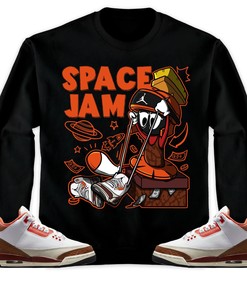 The Martian Marvin Unisex Sweatshirt Match 3s Mars Stone