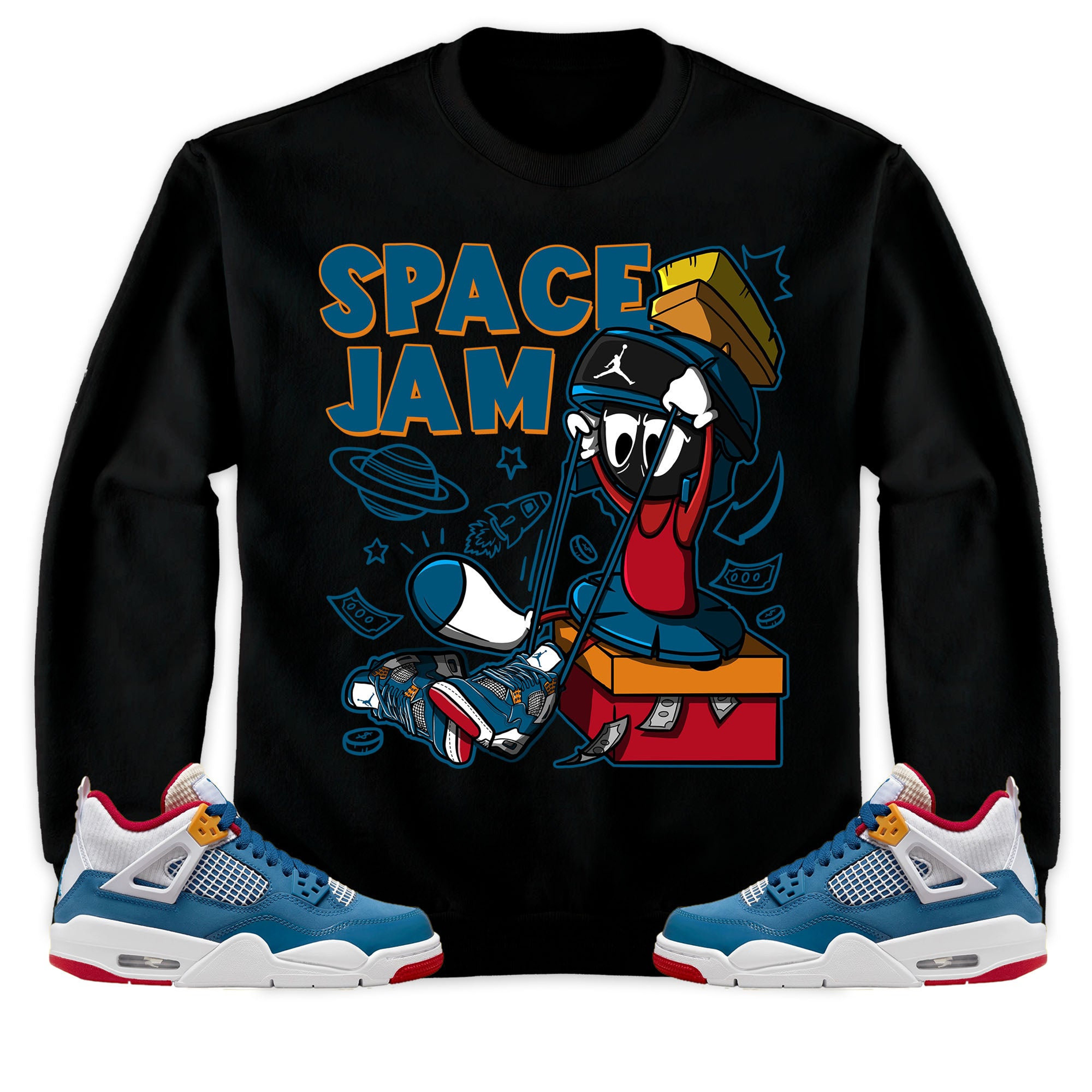 The Martian Marvin Unisex Sweatshirt Match 4s Messy Room