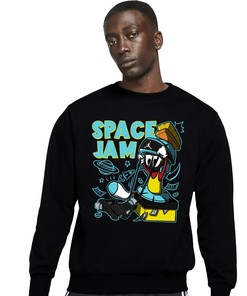 The Martian Marvin Unisex Sweatshirt Match 5s Aqua