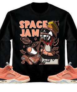 The Martian Marvin Unisex Sweatshirt Match 5s DJ Khaled Crimson Bliss