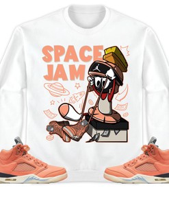 The Martian Marvin Unisex Sweatshirt Match 5s DJ Khaled Crimson Bliss