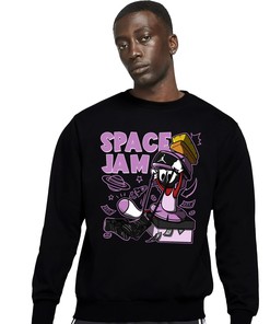 The Martian Marvin Unisex Sweatshirt Match 7s Barely Grape Lavender
