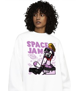 The Martian Marvin Unisex Sweatshirt Match 7s Barely Grape Lavender