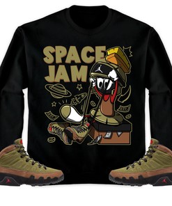 The Martian Marvin Unisex Sweatshirt Match 9s Boot NRG Beef And Broccoli