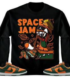 The Martian Marvin Unisex Sweatshirt Match Dunk Low Miami