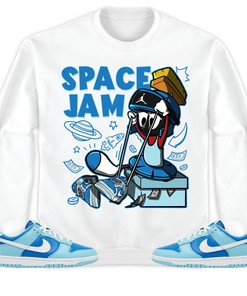 The Martian Marvin Unisex Sweatshirt Match Dunk Low Retro Argon