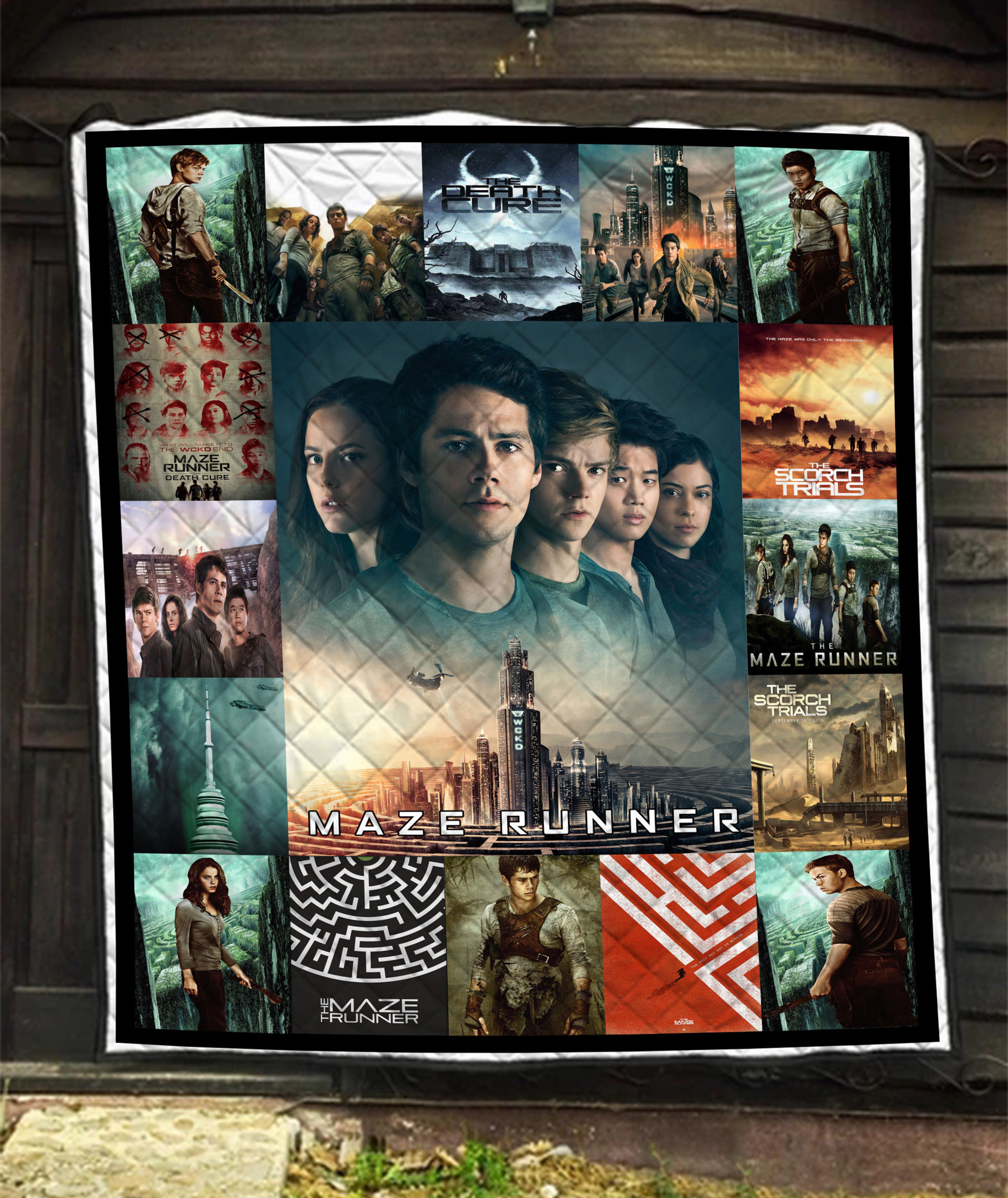 The Maze Runner Quilt Blanket - Gift For The Maze Runner Fans - Personalized Customized Home Decor Gift