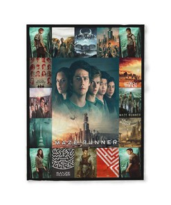 The Maze Runner Quilt Blanket - Gift For The Maze Runner Fans - Personalized Customized Home Decor Gift
