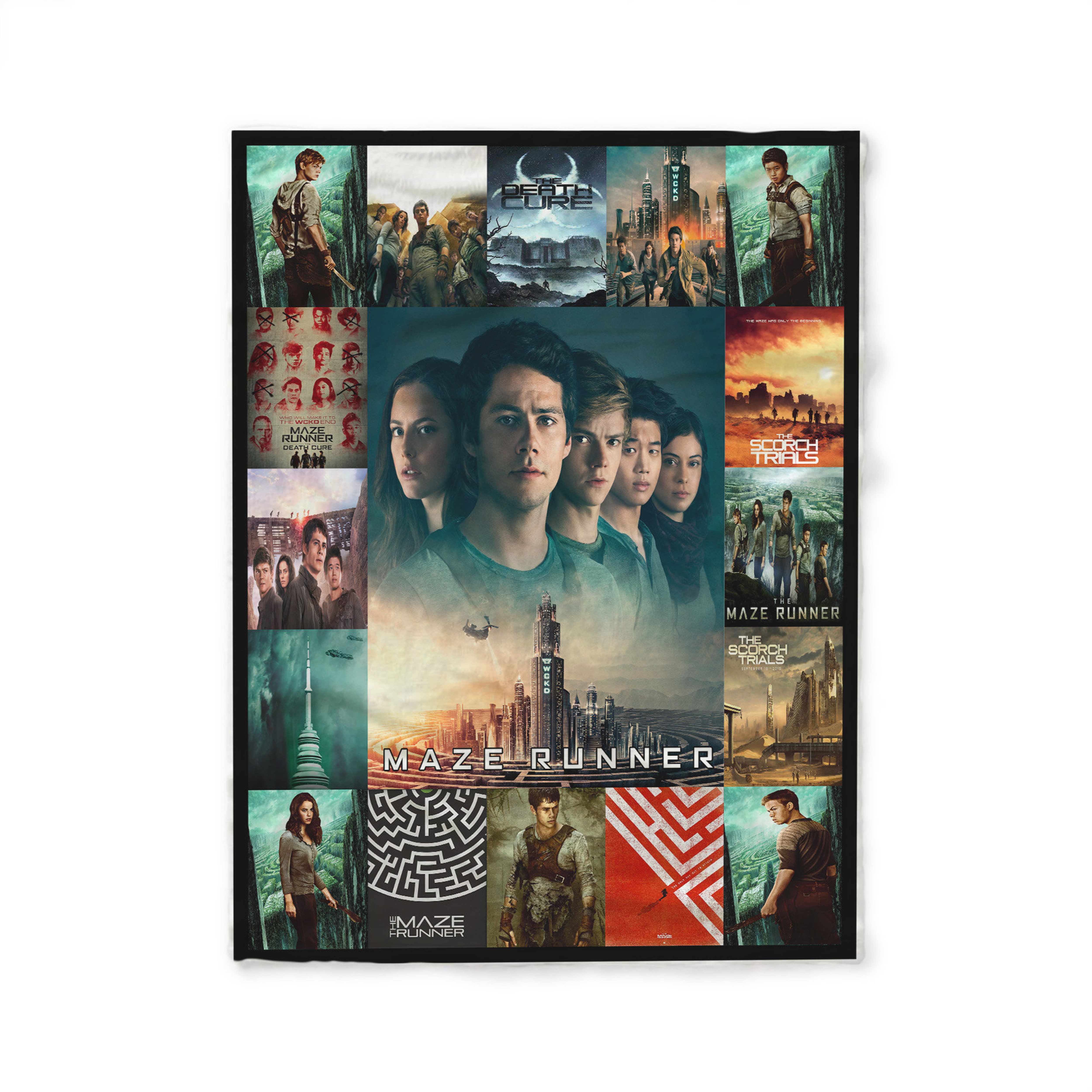The Maze Runner Quilt Blanket - Gift For The Maze Runner Fans - Personalized Customized Home Decor Gift