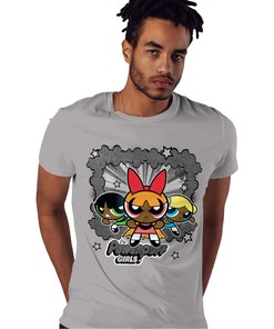 The Powerpuff Girls Shirt Match Jordan 1 Washed Heritage Shirt In Color Grey