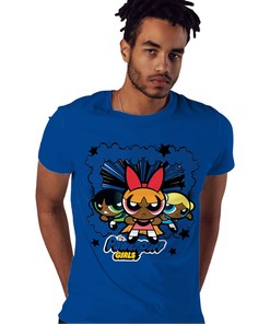 The Powerpuff Girls Shirt Match Jordan 14 Laney Shirt In Color Royal