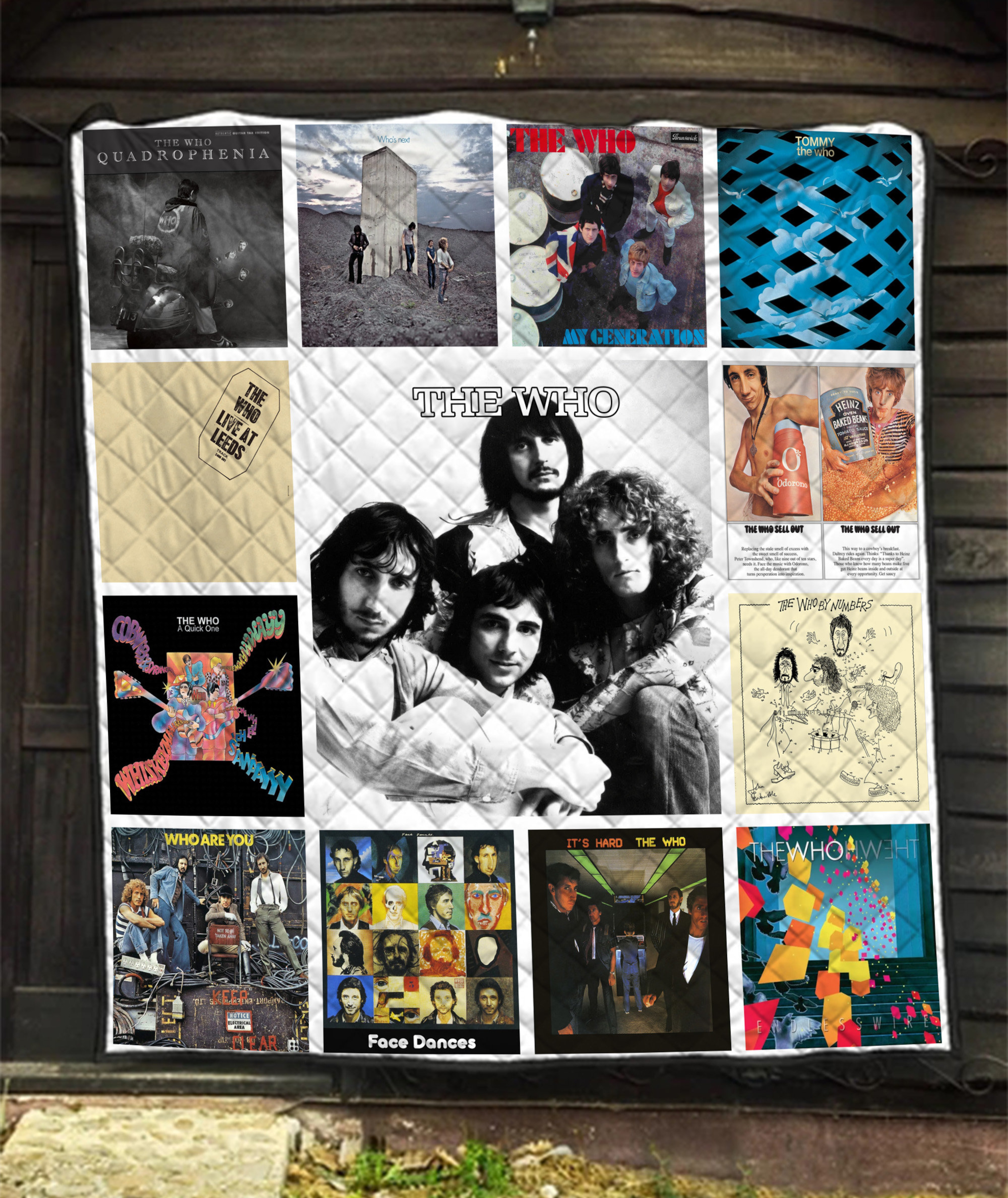 The Who Rock Band Blanket - Hard Rock Music Fan Lover Bedding Set