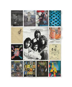 The Who Rock Band Blanket - Hard Rock Music Fan Lover Bedding Set