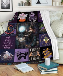 The Witch MoonChild Quilt Blanket, Mystical Gift