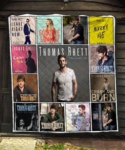 Thomas Rhett Albums Quilt Blanket - Perfect Gift for Thomas Rhett Fans