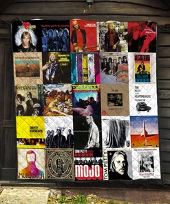 Tom Petty Albums Quilt Blanket, Rock Music Fans Home Decoration