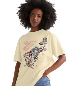 Toy Story Beyond Shirt Match Jordan 1 OG Washed Pink Shirt In Color Nature