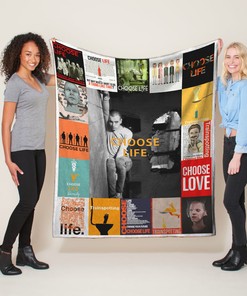 Trainspotting Choose Life Quilt Blanket - Fan Lover
