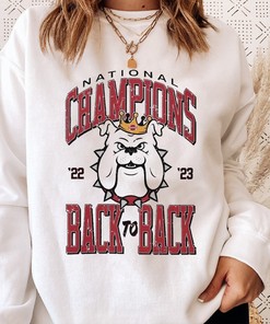 UGA Dawgs National Champions Back To Back T-Shirt