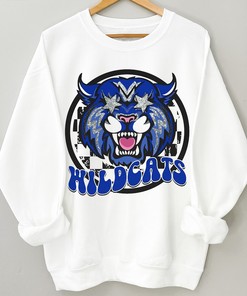 University Of Kentucky Wildcats T-Shirt Go Big Blue Sports Fan Gift