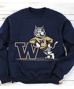 Uw Huskies T-Shirt, University Of Washington Huskies, Streetwear, Husky Fan T-Shirt for Fans