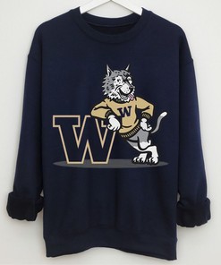 Uw Huskies T-Shirt, University Of Washington Huskies, Streetwear, Husky Fan T-Shirt for Fans