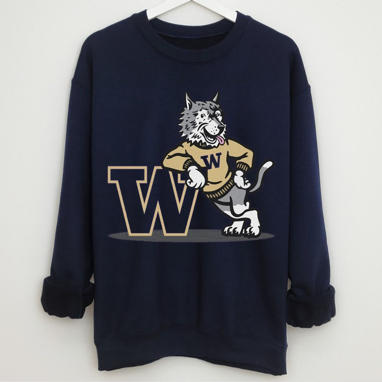 Uw Huskies T-Shirt, University Of Washington Huskies, Streetwear, Husky Fan T-Shirt for Fans