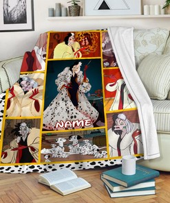 Villain Quilt Blanket - Cruella DeVille - Stylish Home Decoration Throw Blanket