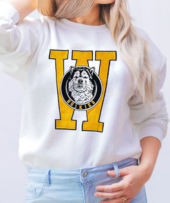 Vintage 1990S 90S Husky University Of Washington Uw Huskies Sweatshirt for Fans