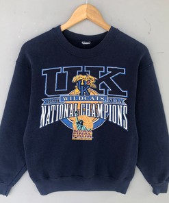 Vintage 1996 University Of Kentucky Wildcats Ncaa Final Four National Champions Tee, Fan Gift