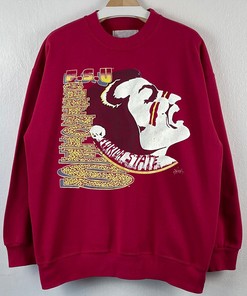 Vintage 90's Florida State University FSU T-Shirt Sweatshirt Hoodie Fan Gift