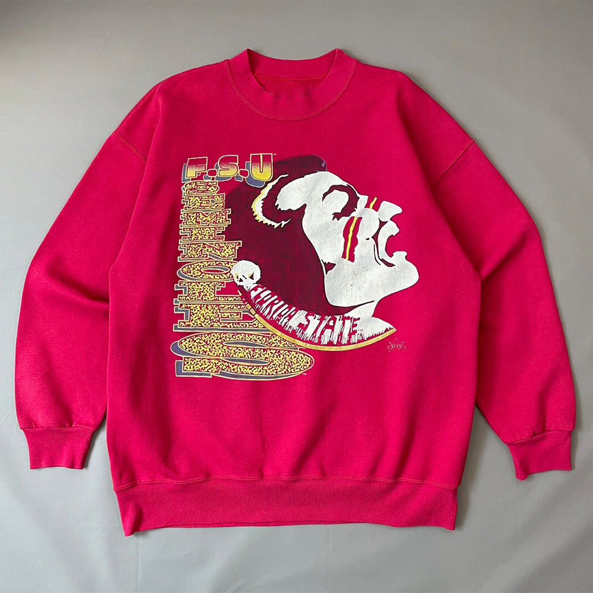 Vintage 90's Florida State University FSU T-Shirt Sweatshirt Hoodie Fan Gift