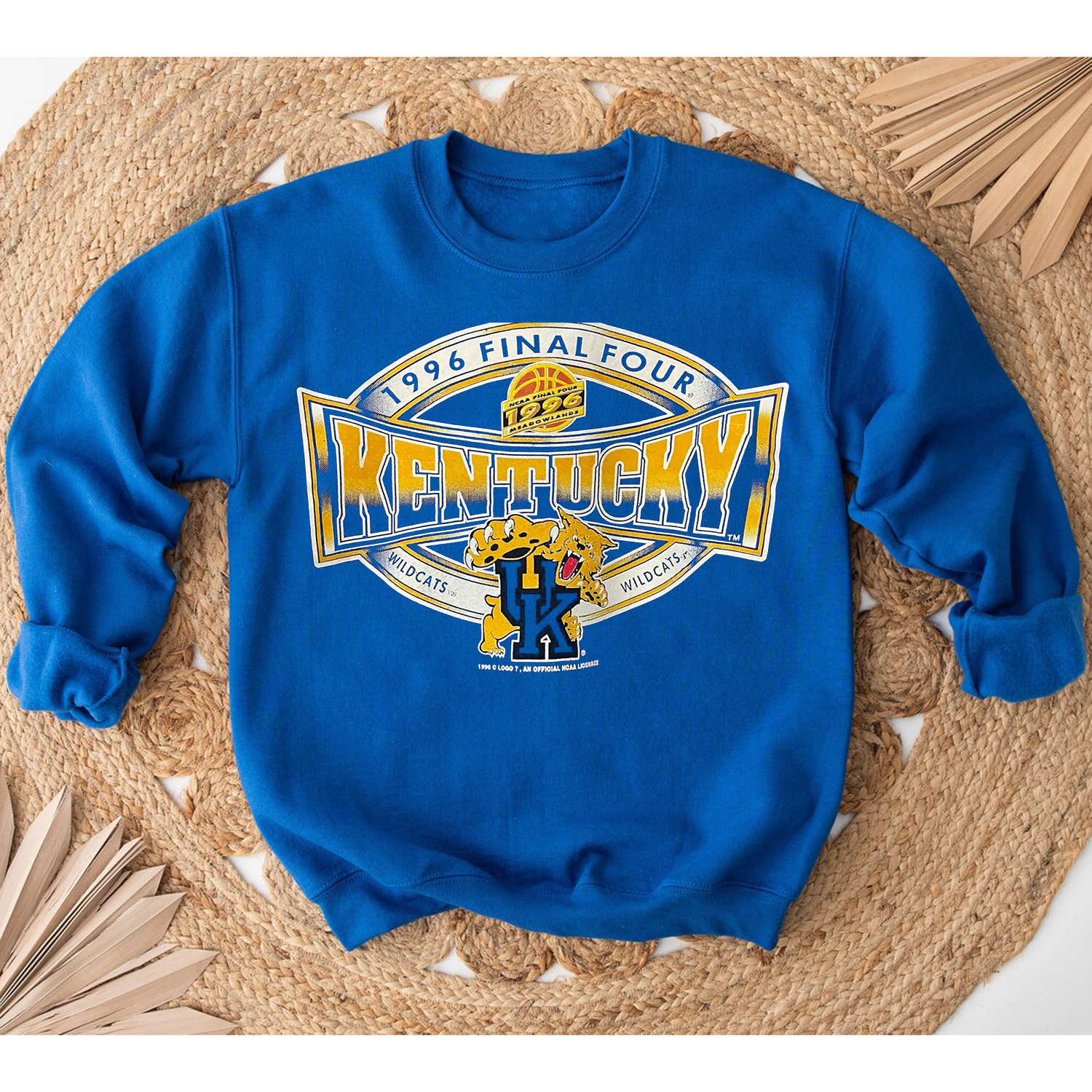 Vintage 90S Kentucky Wildcats Sweatshirt, Fan Gift