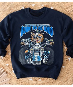 Vintage 90S Uk Wildcats Born To Be Wild T-Shirt, Fan Gift