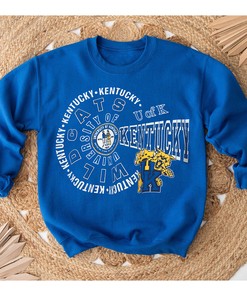 Vintage 90S University Of Kentucky Sweatshirt, Fan Gift