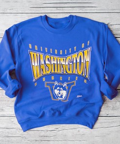 Vintage 90S University Washington Huskies Sweatshirt for Fans