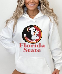 Vintage 90s Florida State University Seminoles Crewneck T-Shirt - Fan Gift