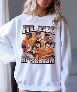 Vintage Alex Bregman Shirt, Alex Bregman Sweatshirt, Hoodie #025