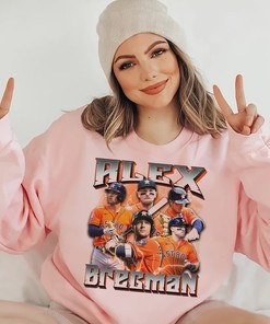 Vintage Alex Bregman Shirt, Alex Bregman Sweatshirt, Hoodie #025